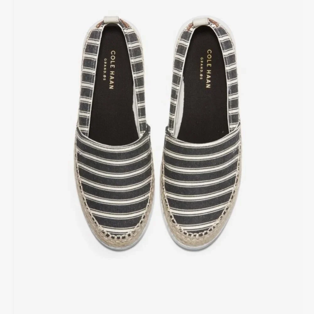 Cole Haan Ella Grand Espadrille Slip-on Loafer Women US Size 5 - Picture 5 of 7